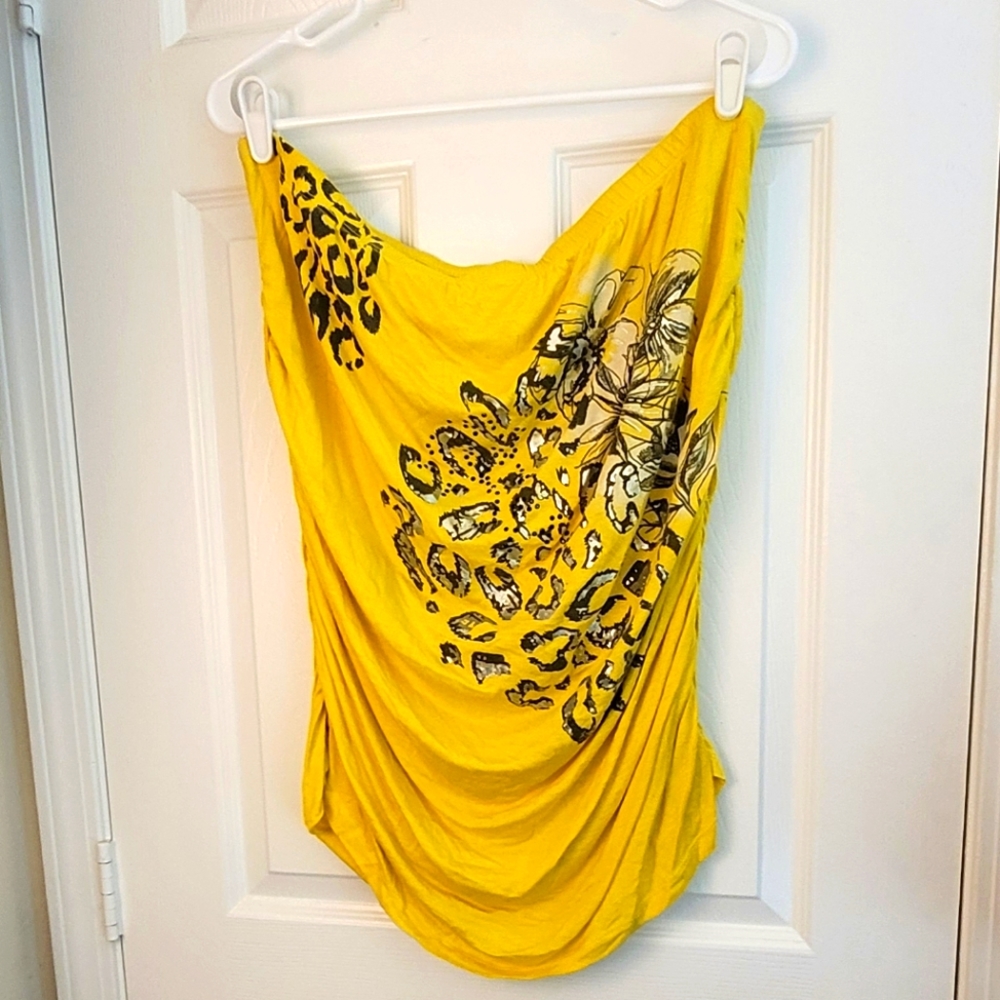 🎀HOST PICK🎀 M. FASIS By California Bluetop Strapless Top Women's  2XL Used